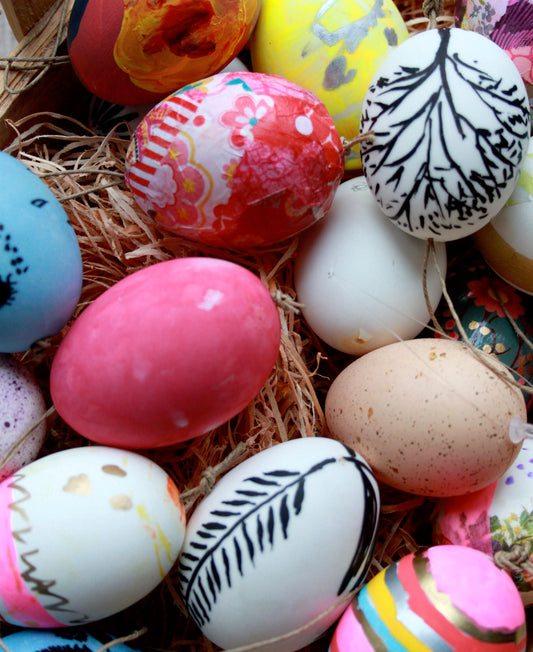 easter craft ideas: how to decorate eggs
