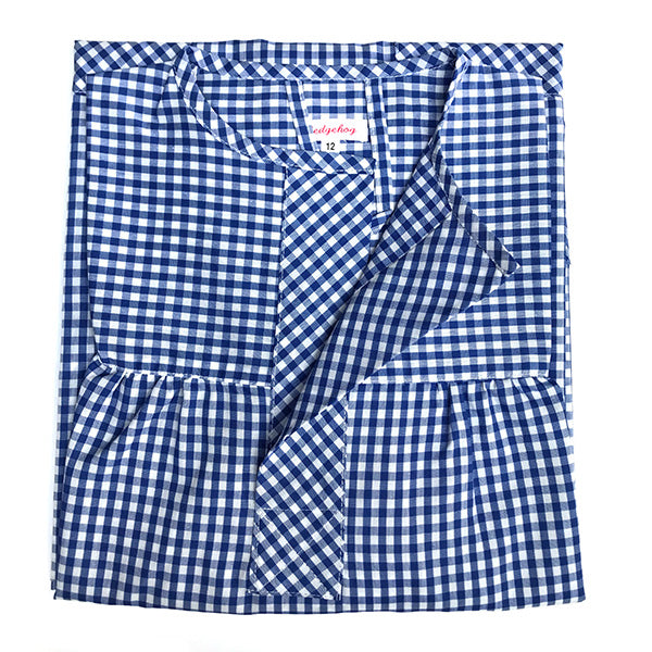 art tunic gingham