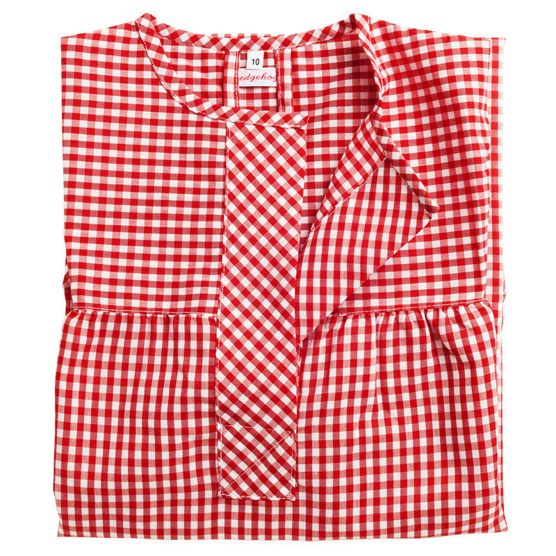 art smock gingham adult