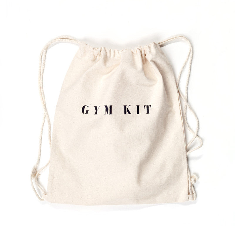 kit bag 'gym' - natural