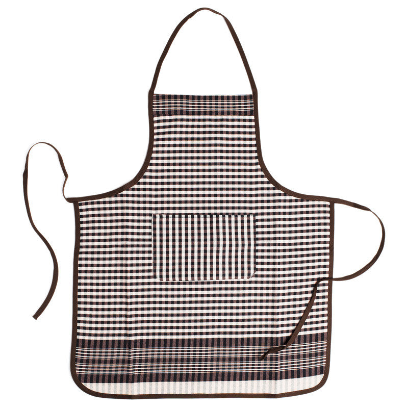 'farcell' check apron - child size