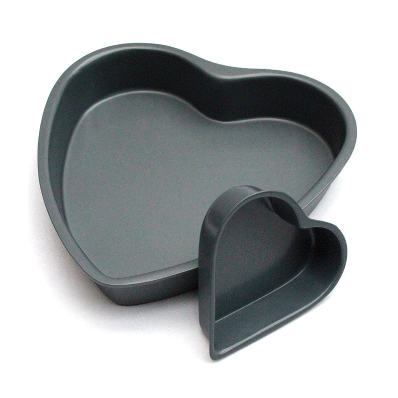 Heart shaped cake clearance tin