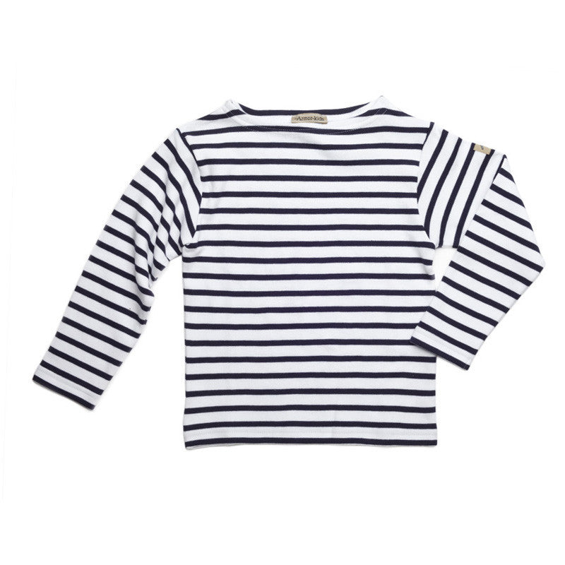 breton shirt adults - white