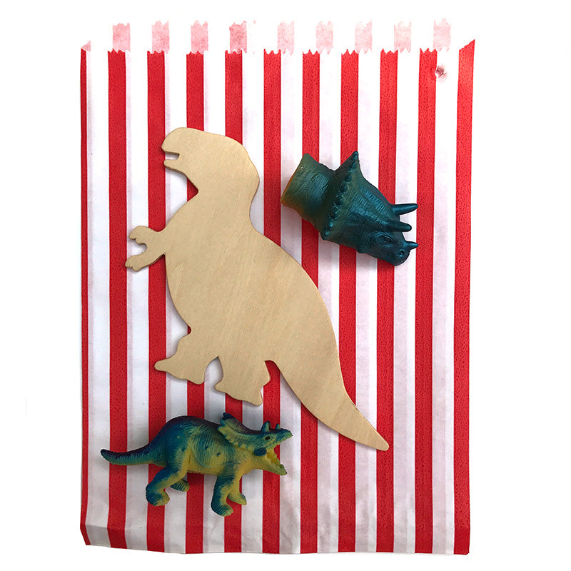 party bag - dinosaur