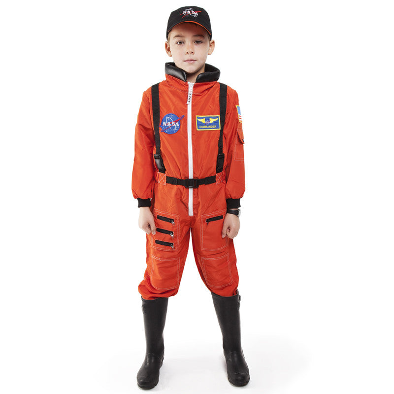 astronaut costume - orange