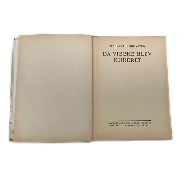vintage 'when vibeke was cured' book