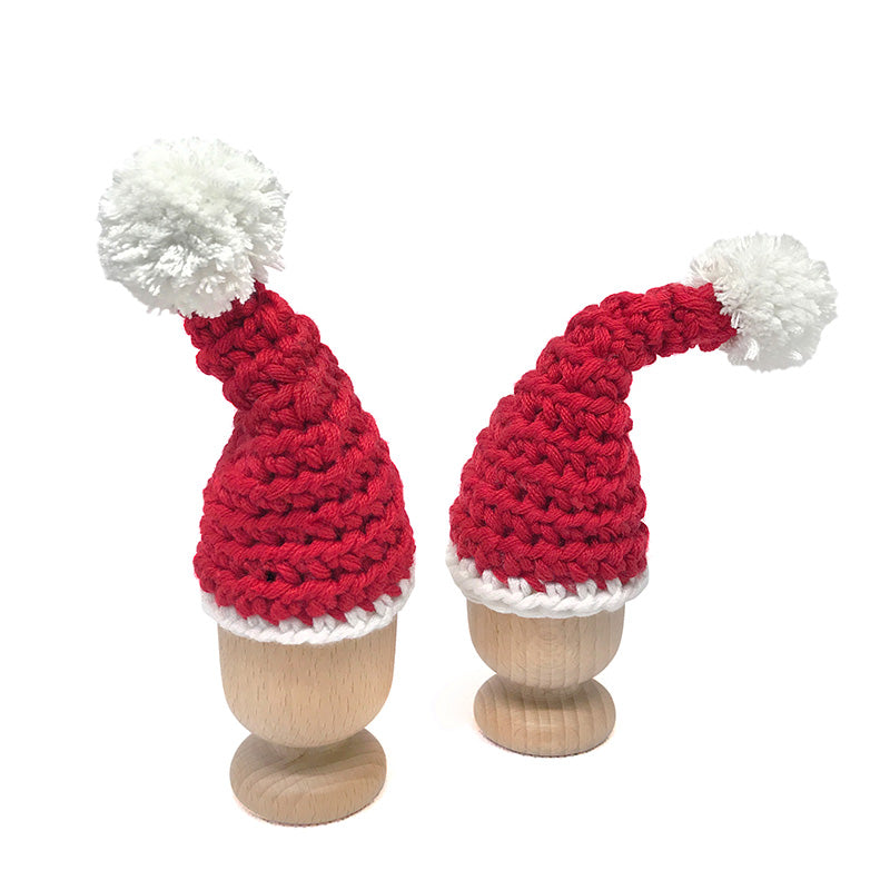 santa hat egg cosy