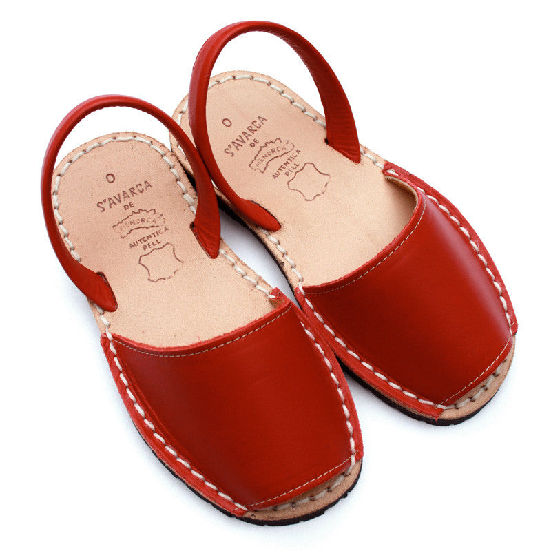 avarca sandals - red