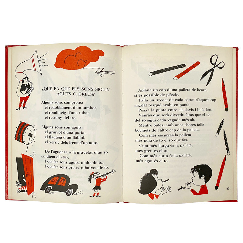 vintage 'el món és sonor' book