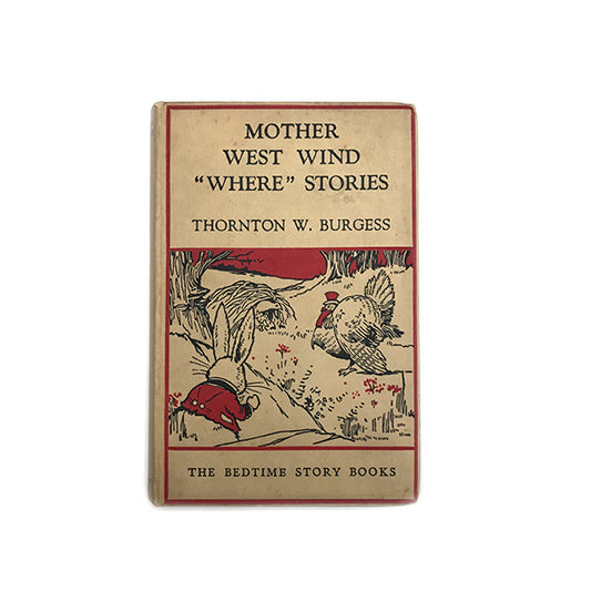 vintage 'where' bedtime stories book