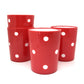 melamine tumblers - polka dot