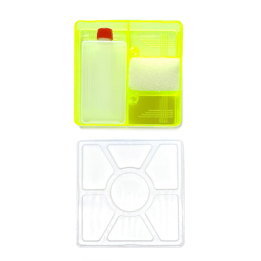 pocket painting palette box - yellow