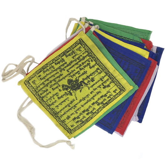 tibetan 'lung ta' prayer flag bunting
