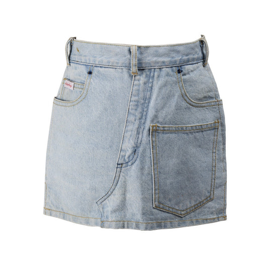 handmade pale denim apron  age 3-5