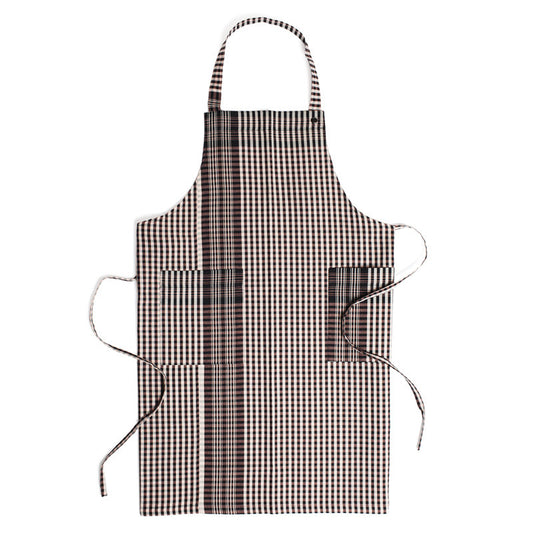 'farcell' check apron - adult size