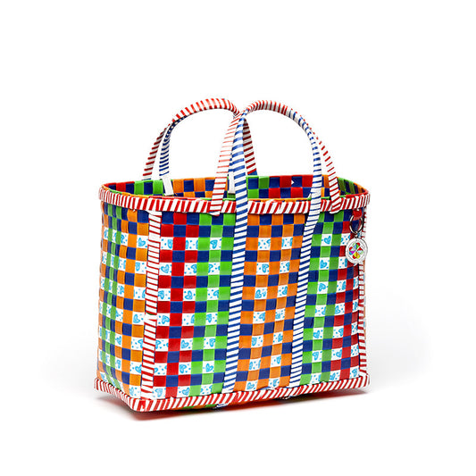 asian woven basket - small