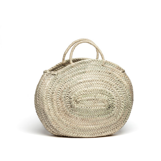 oval woven basket - small