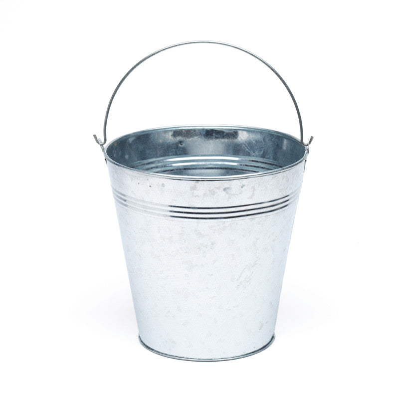 7" galvanised bucket