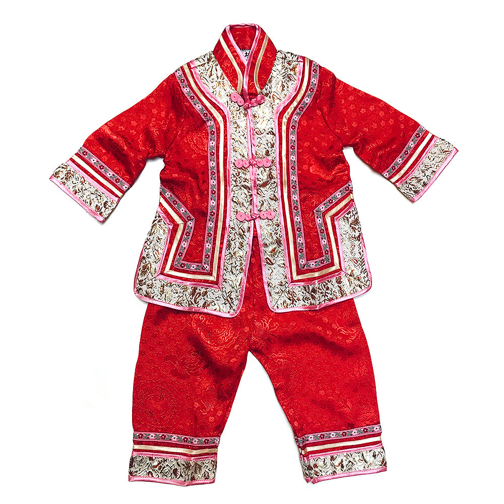chinese silk costume