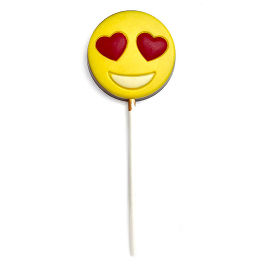 chocolate emoji lollipop - love