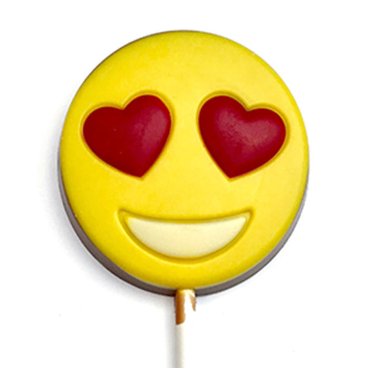 chocolate emoji lollipop - love