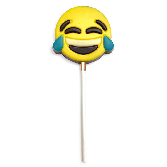 chocolate emoji lollipop - lol