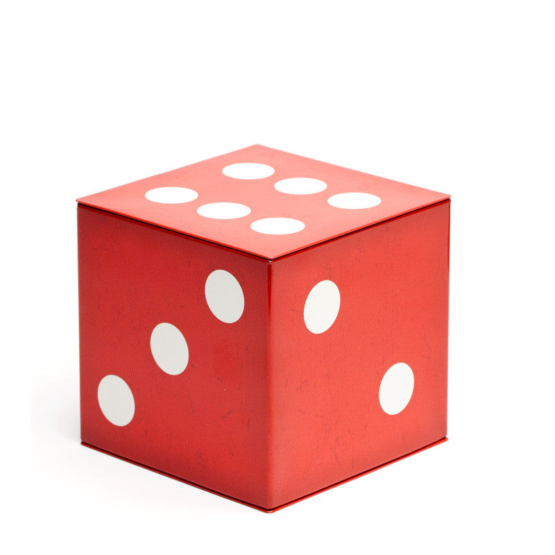 red dice tin