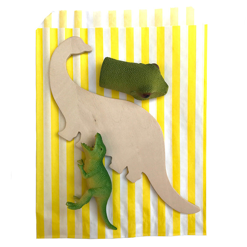 party bag - dinosaur