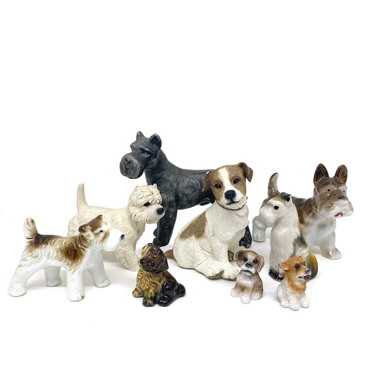 vintage dog figurines