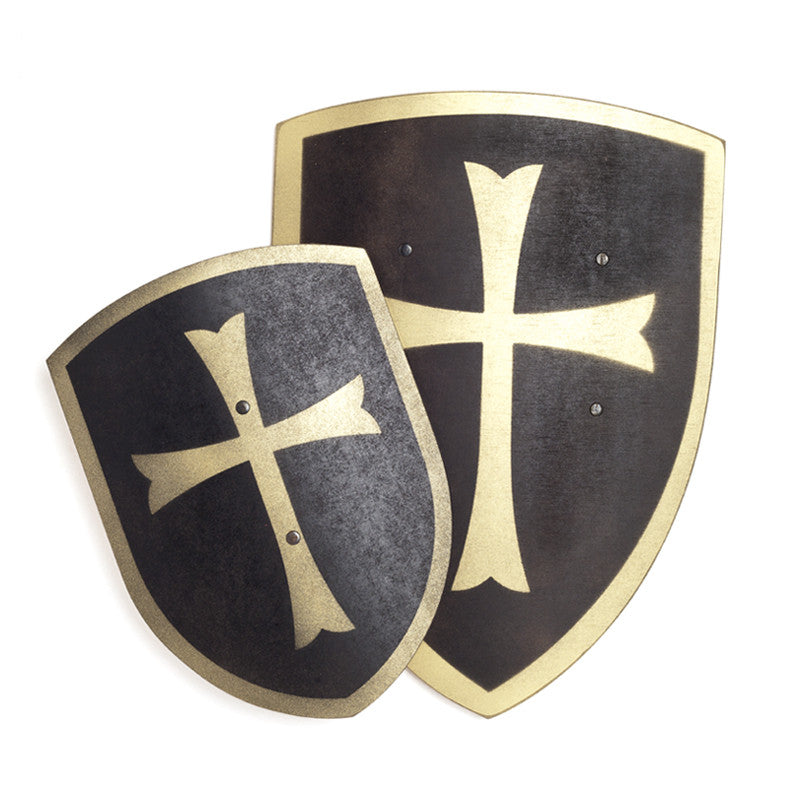 'crusader' knight's shield - black