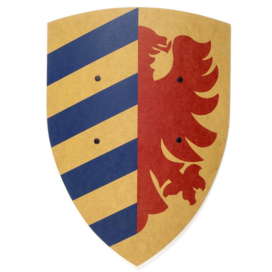 'lancelot' shield - red