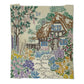 vintage embroidery - cottage garden