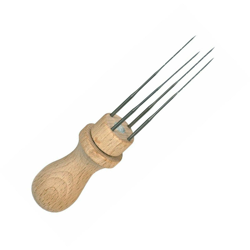 felting needle holder - 4 needles