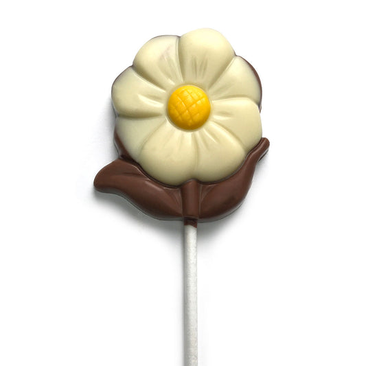 flower chocolate lollipop