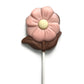 flower chocolate lollipop