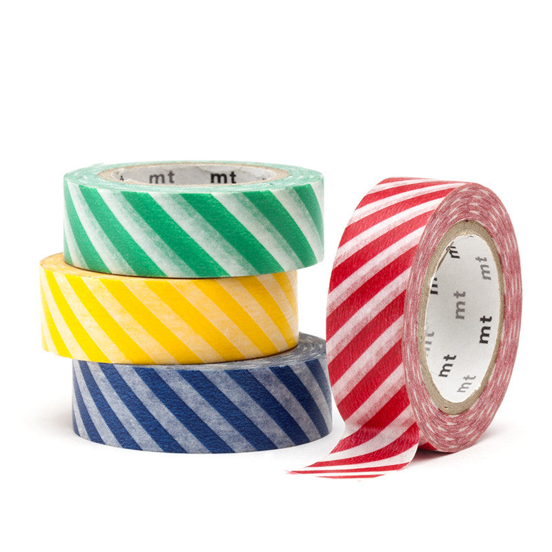 washi tapes striped
