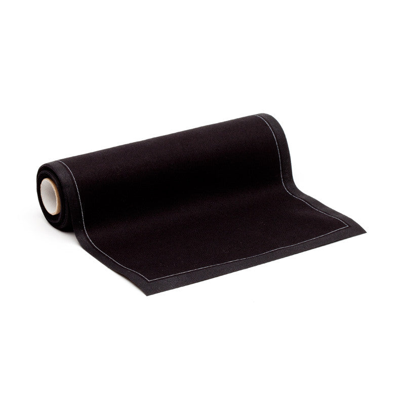 napkins on a roll - black