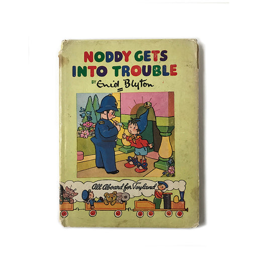 'noddy gets into trouble' book