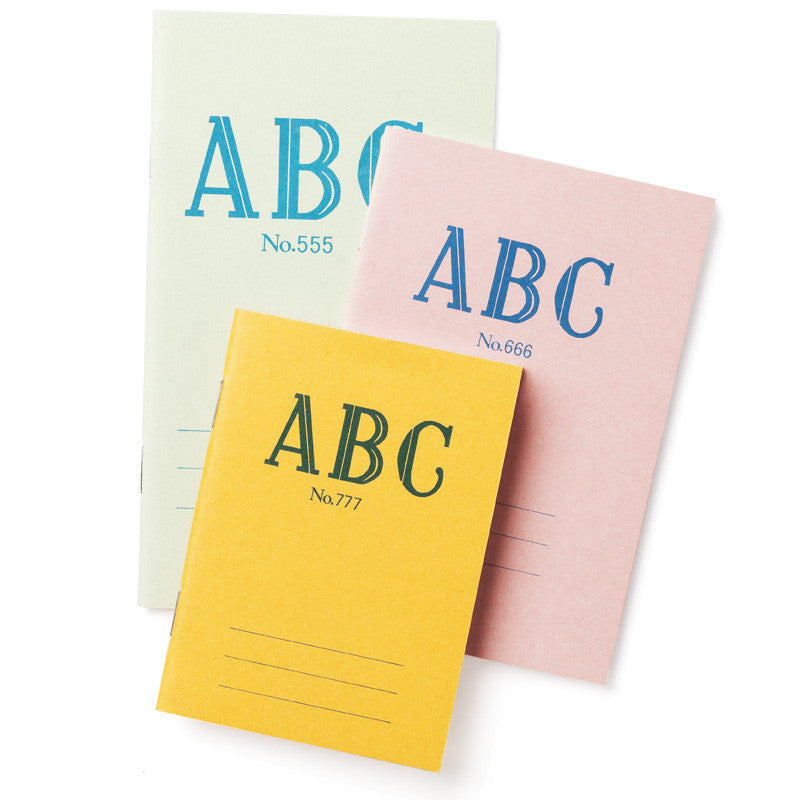 abc pocket notepads – hedgehogshop