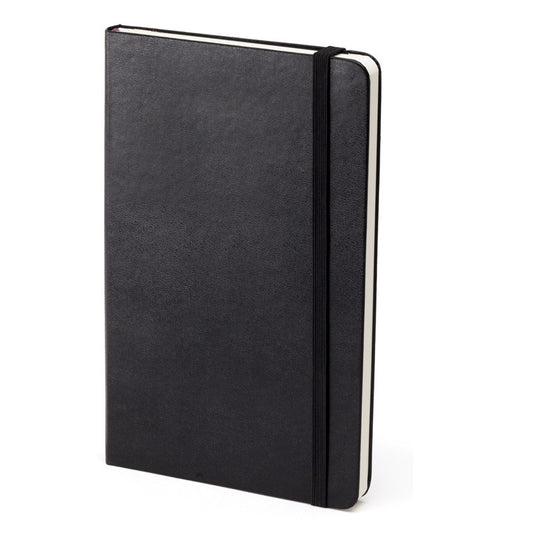 moleskine notebook plain hardback - black