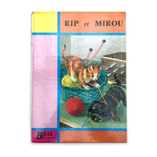 vintage rip et mirou book