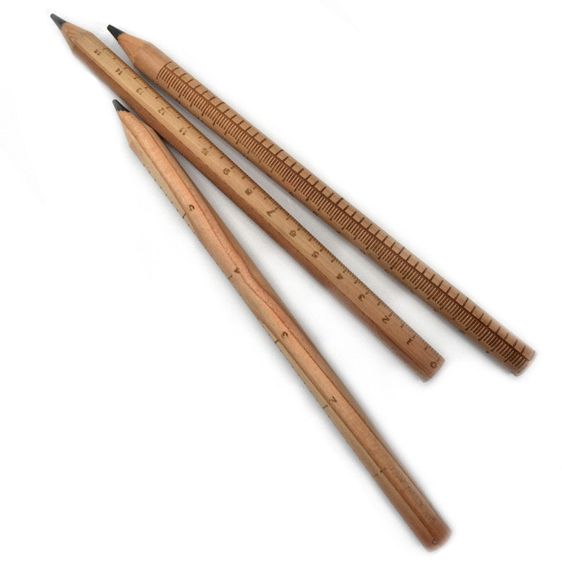 chunky ruler pencil