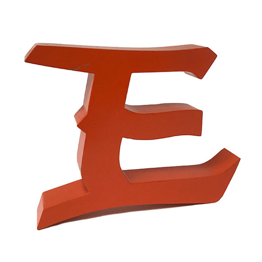 vintage letter e