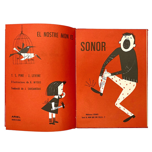 vintage 'el món és sonor' book