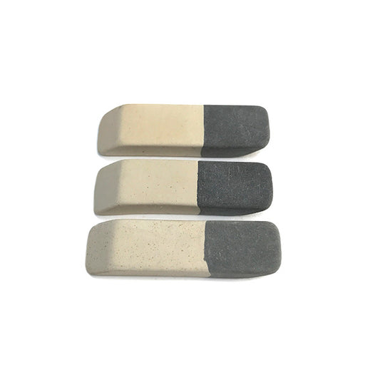 vintage two-tone traditional eraser