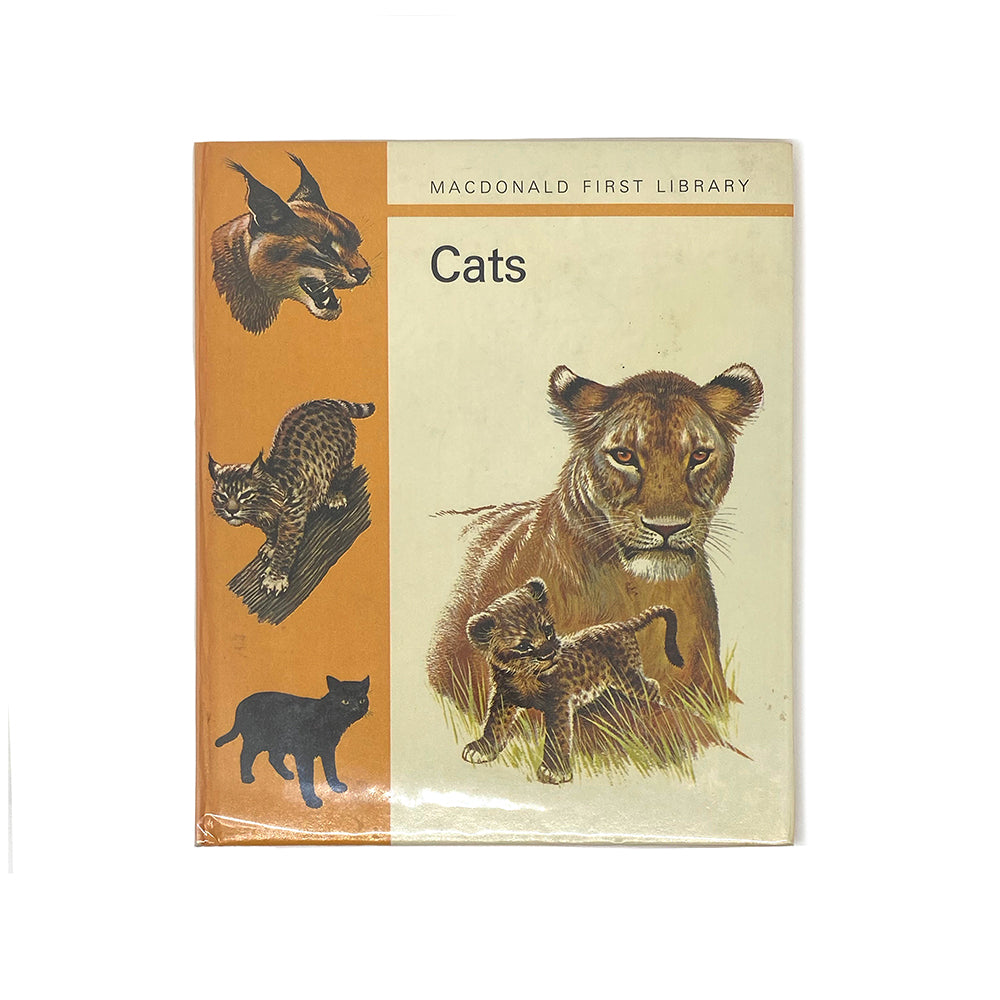 vintage 'cats' book