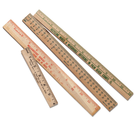 vintage american rulers