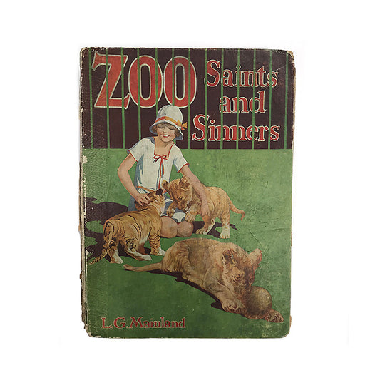 vintage 'zoo saint and sinners' book